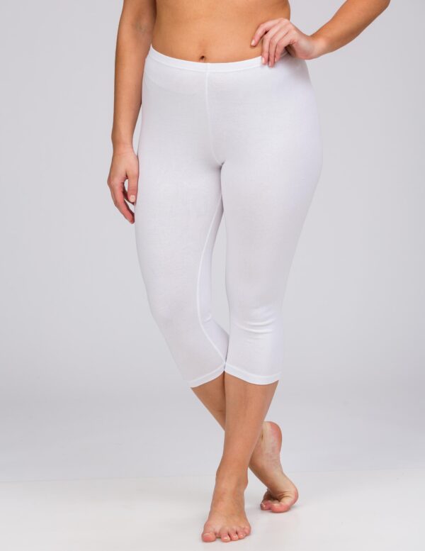 Trofé Leggings Bomull Vit