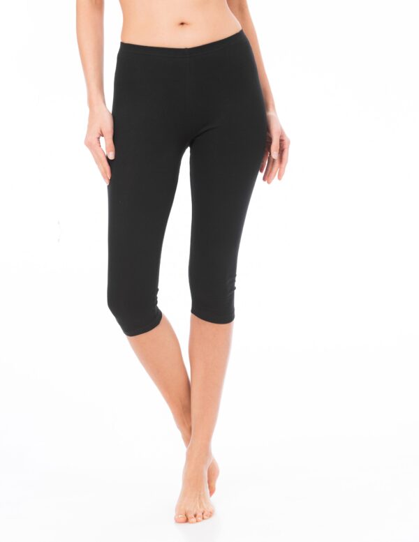 Trofé Leggings Bomull Svart