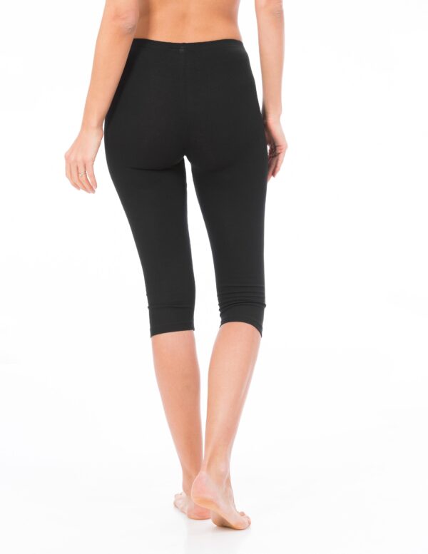 Trofé Leggings Bomull Svart - Image 2