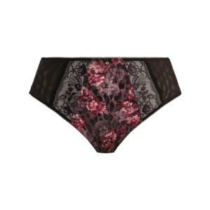 Elomi Morgan High Leg Brief Dark Romance