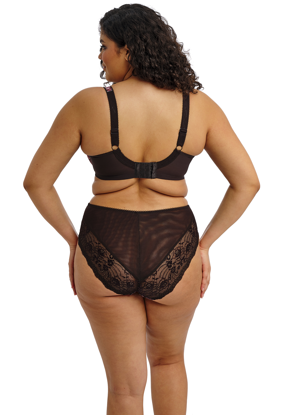 Elomi Morgan High Leg Brief Dark Romance - Bild 2
