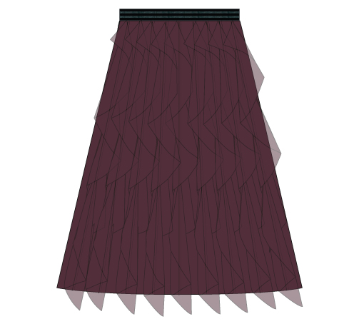 ZE-ZE Nutcracker-538 Skirt - Image 5